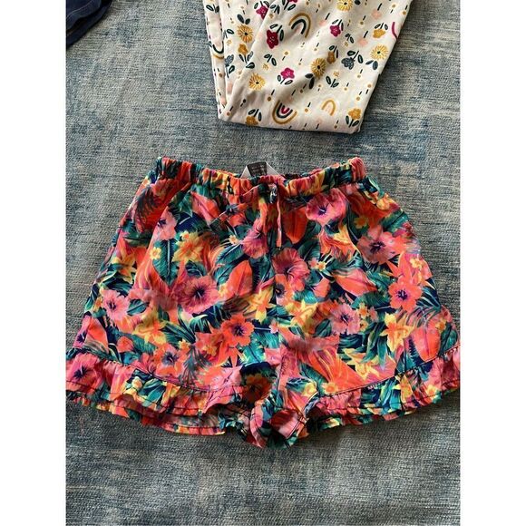 Justice Primark Girls Clothing Mini Lot Long Sleeve Tee Pants Shorts Size 7 - 8 - Picture 4 of 12